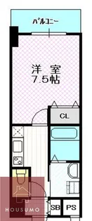 ブランブリエ京橋【902号室】の間取り