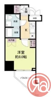 セレニテ福島アリア【9階】の間取り