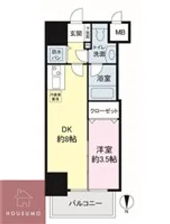 イグレック南本町【11階】の間取り