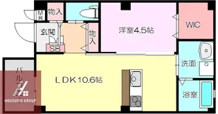 RESIDENCE高千穂【4階】の間取り