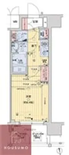 レオンコンフォート京橋【6階】の間取り