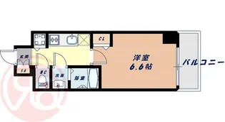 1Kの間取り画像