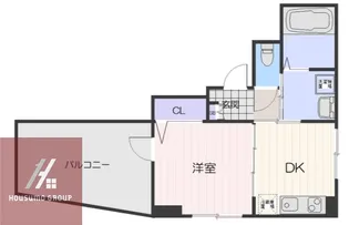 ジュネス海老江【8階】の間取り