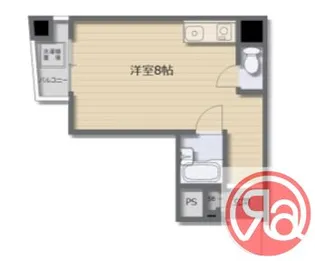 シャトー大手前 【5階】の間取り