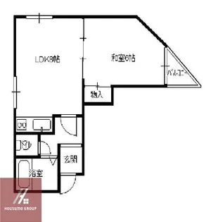 レジデンス野江【5階】の間取り