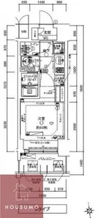 プレサンス天満橋チエロ【4階】の間取り