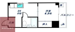 貞和ビル【4階】の間取り