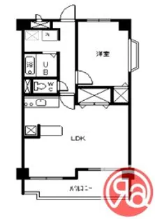ビューテラス大新【5階】の間取り