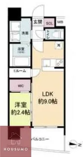 セレニテ天六リアン【3階】の間取り