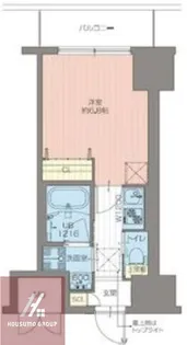 プレジオ都島本通【3階】の間取り