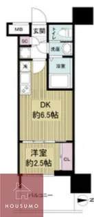 セレニテ中崎町リアン【8階】の間取り