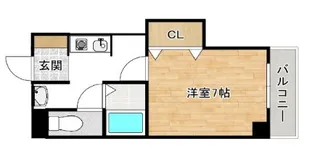 N court 東粉浜【5階】の間取り