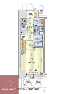 レオンコンフォート京橋EAST【10階】の間取り