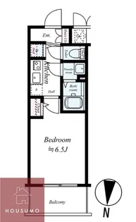 プレサンス梅田北オール【3階】の間取り