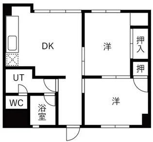 S-courtBENTEN【3階】の間取り