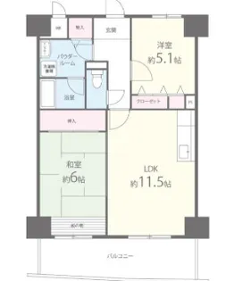 ベルフォーレ【3階】の間取り