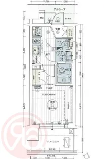 エステムプラザ福島ジェネル【10階】の間取り