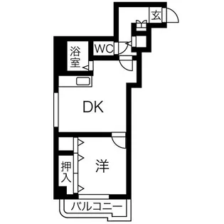 メゾンイングスあびこ【6階】の間取り