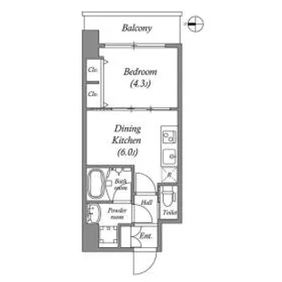 スプランディッド安土町【10階】の間取り