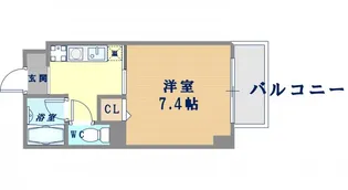 1Kの間取り画像