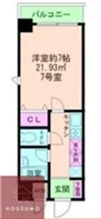 ロイヤル天満橋【5階】の間取り