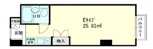 ノイメゾン堀江【4階】の間取り