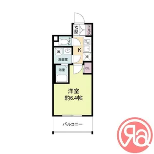 1Kの間取り画像