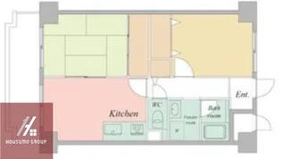 ISM大阪城公園【3階】の間取り