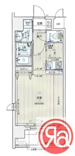 エイペックス上本町 【5階】の間取り
