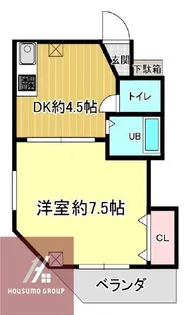 ティアラ港【6階】の間取り