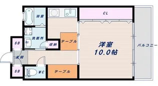 ペルソナグラータ【4階】の間取り