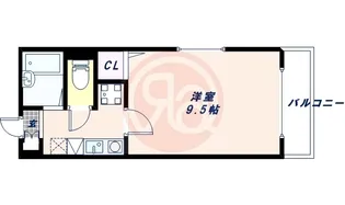 リバティコート【3階】の間取り