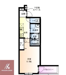 フジパレス今津中イースト【2階】の間取り