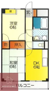 ニューセンチュリー西村【4階】の間取り