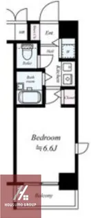 1Kの間取り画像