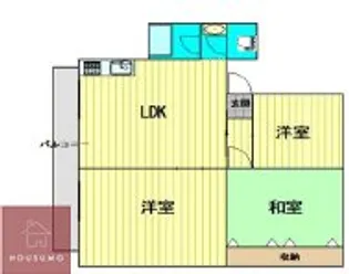 城東マンション【1号室】の外観