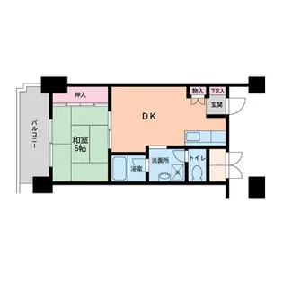 幸田マンション【3階】の間取り