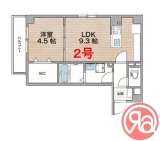 ソリティア鶴見橋【3階】の間取り