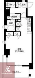アーバネックス北浜【4階】の間取り