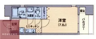 プロスペクト中之島【4階】の間取り