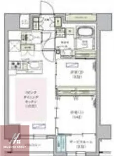 アーバネックス天満橋South【12階】の間取り