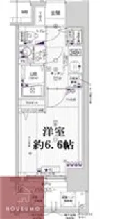 エスリード京橋【3階】の間取り