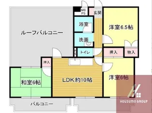 せいき第一遠里小野ビル【6階】の間取り
