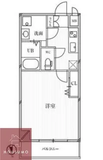 ブリランテ都島【9階】の間取り