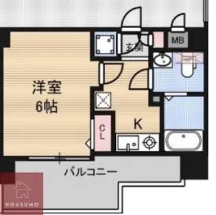 エスリード桜ノ宮レジデンス【1002号室】の間取り