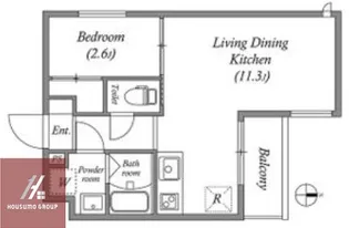 Royal Maison 城東【202号室】の間取り