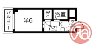 グランディール壹番館【3階】の間取り