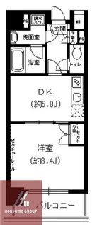 天満泉マンション【9階】の間取り