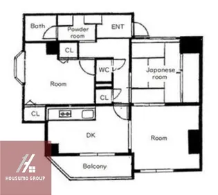 クレセント日吉【2階】の間取り