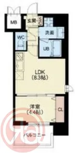 Splendide NAMBAIII【11階】の間取り